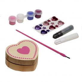 Melissa & Doug - Decorate-Your-Own: Heart Box