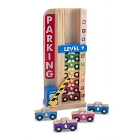 Melissa and Doug Stack and Count Parking Garage Toy