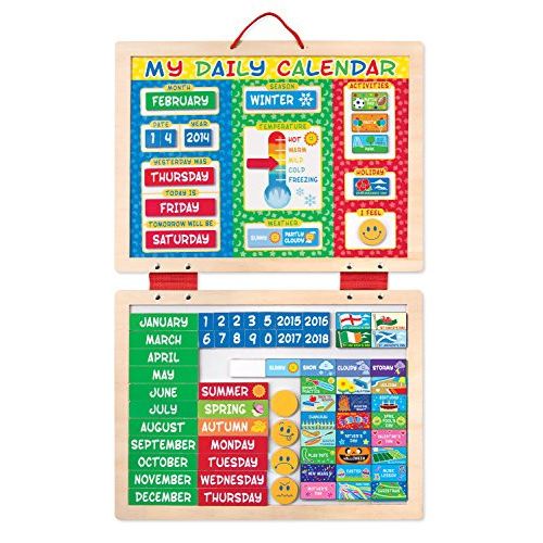 Melissa & Doug My First Daily Calendar