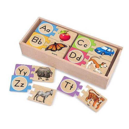 Melissa and doug wooden letters online