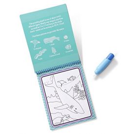 Melissa & Doug - On the Go Water Wow! Water-Reveal Activity Pad - Under the Sea