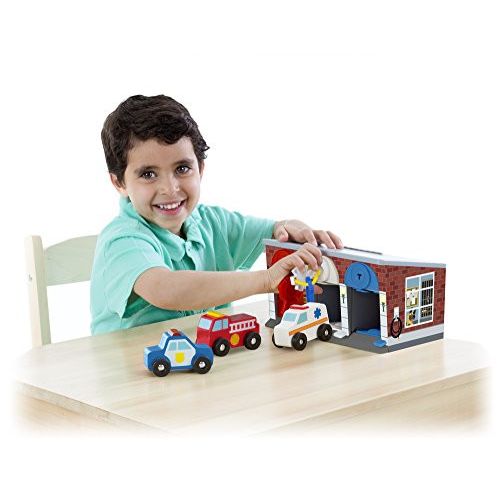 Melissa and doug deals garage with keys