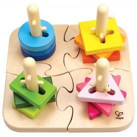 Creative Toddler Wooden Peg Puzzle