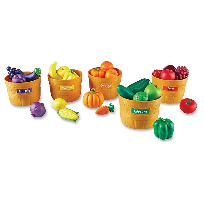 Learning Resources Farmer's Market Color Food Sorting Set
