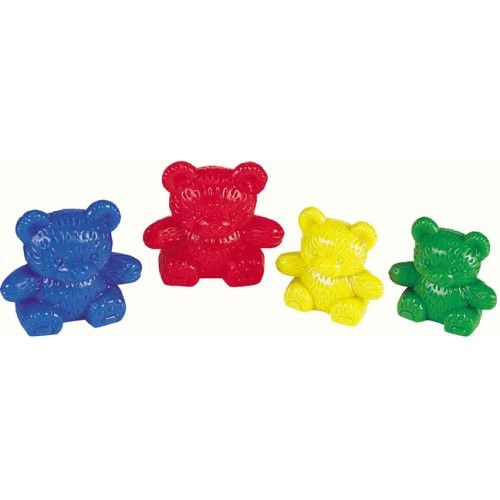 Learning Resources Three Bear Family Counter 96pc Set 4 Colours