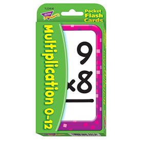 Multiplication Pocket Flash Cards