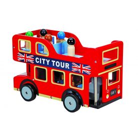 Wooden City London Bus Toy