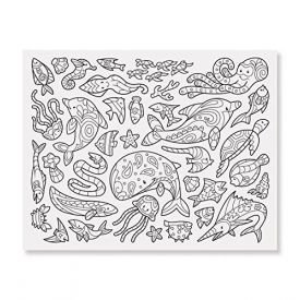 Colour Your Own Sticker Pad Animals