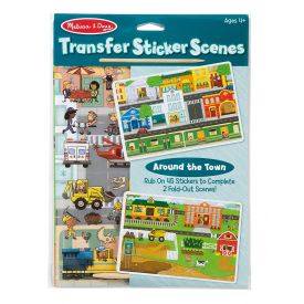 Melissa and Doug Transfer Sticker Scenes - Around The Town