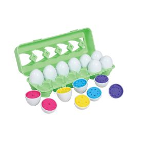 Colour Match Egg Set, 12 Pieces