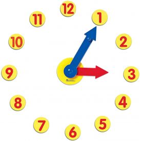 Learning Resources Magnetic Time Geared Clock