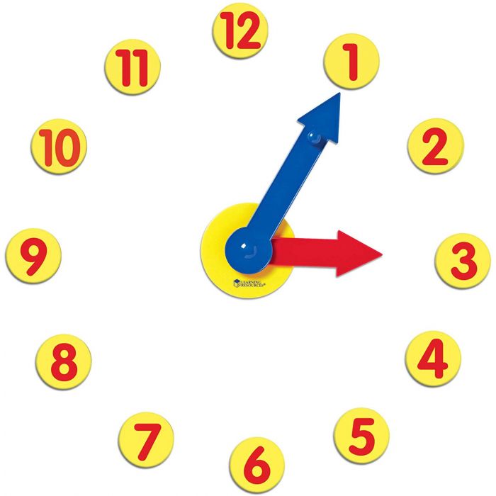 Learning Resources Magnetic Time Geared Clock