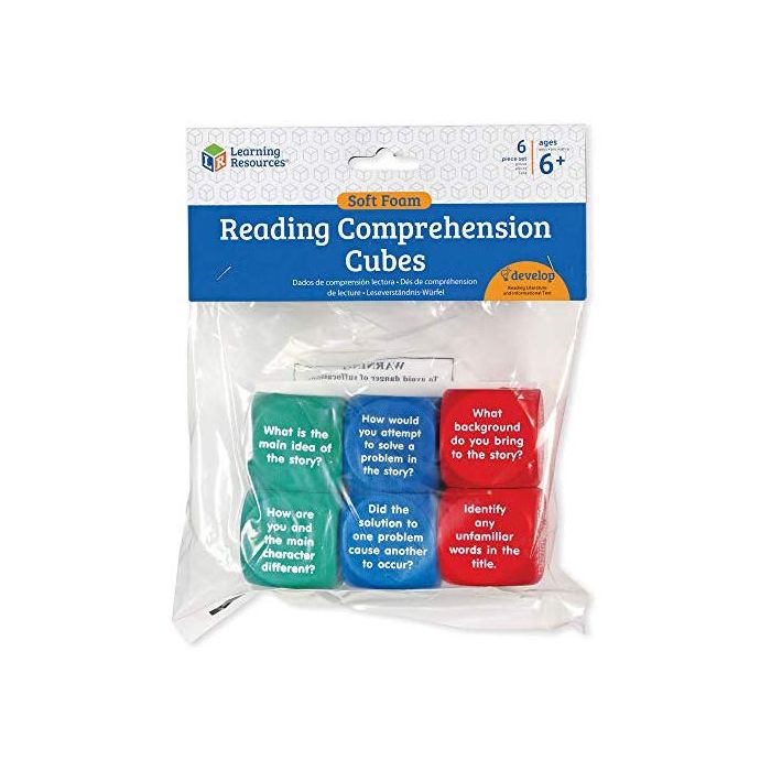 Learning Resources Reading Comprehension Cubes