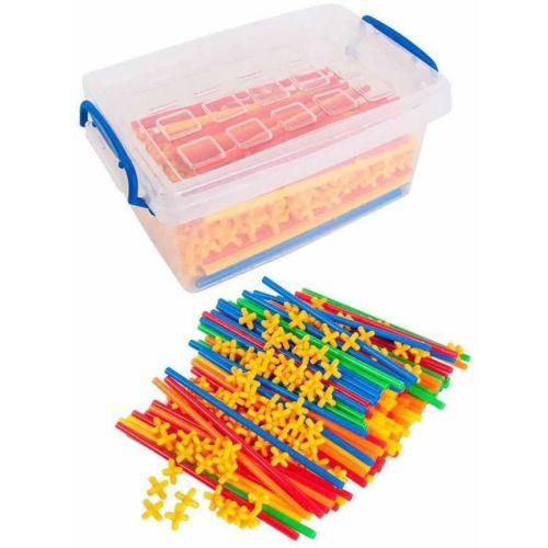 Gamez Galore Straw Builders & Connectors Connecta Straws Tub 400 Pieces