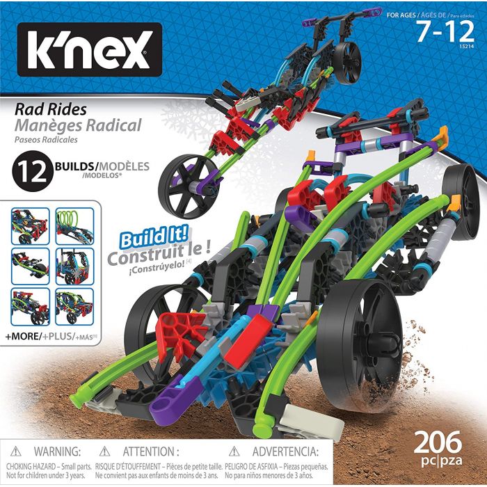 K'Nex  Rad Rides 12 in 1 Building Set