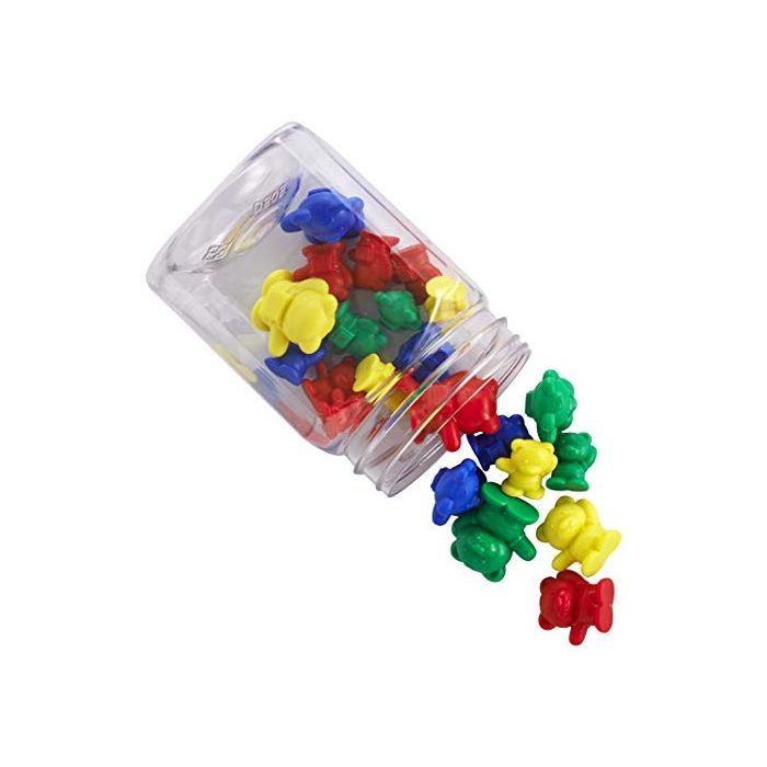 Edx Small Back Pack Bear Counters Mini Jar 60 pieces