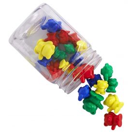 Edx Small Back Pack Bear Counters Mini Jar 60 pieces