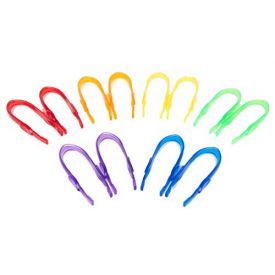 Translucent Colour Tweezers, Pack of 12