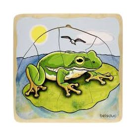 Layer Puzzle-Frog