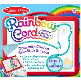 Melissa And Doug Rainbow Cord & Picture Pattern Maker