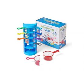 Rainbow Fraction Measuring Cups (Set Of 9)