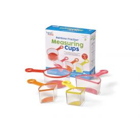 Rainbow Fraction Measuring Cups (Set Of 4)