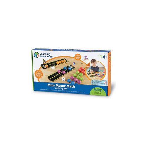 Mini Motor Math Activity Set