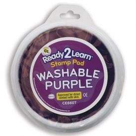 Ready 2 Learn Stamp Pad Washable Purple