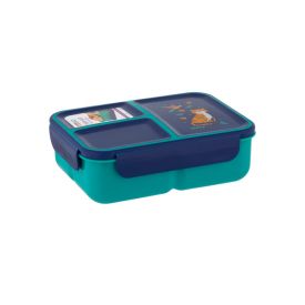 Decor Compact Triple Split Bento Lunch Box 1.4L
