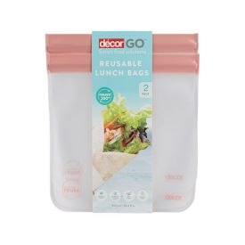 Decor Go Reusable Lunch Bag 2Pk