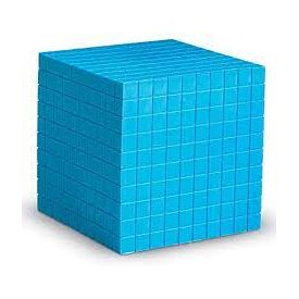 Base Ten Plastic Cube