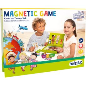 Kids and Animals of the World Magnetic Game