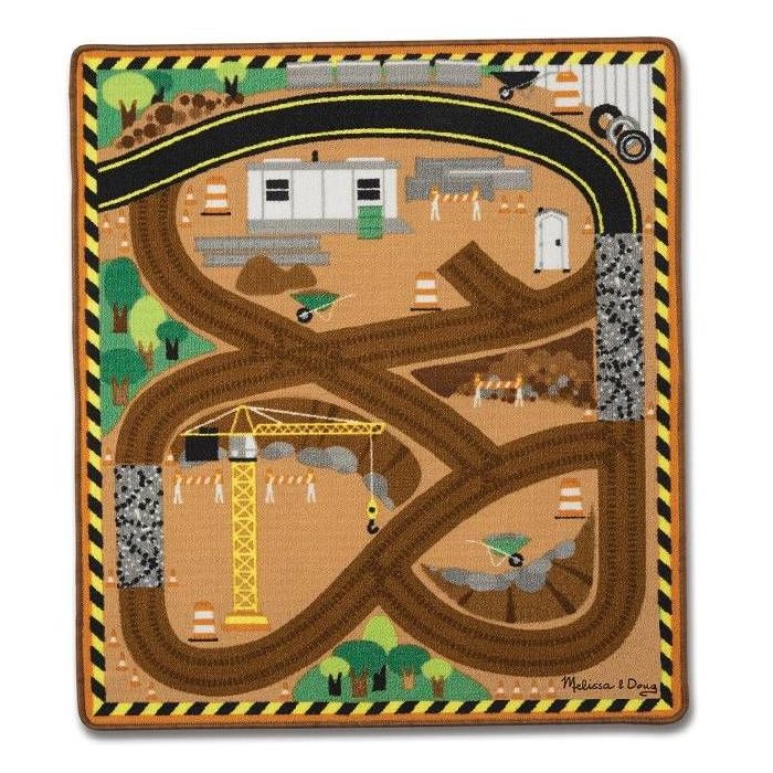 Work Site Rug Melissa & Doug Construction Work Site Rug