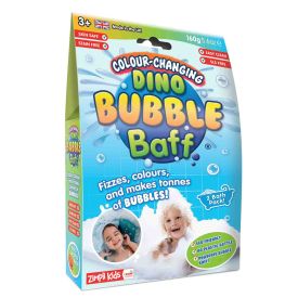Colour changing Dino bubble baff