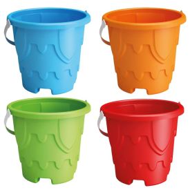 Castle Bucket Round - colour may vary