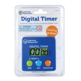 Digital Timer Counts Up or Down