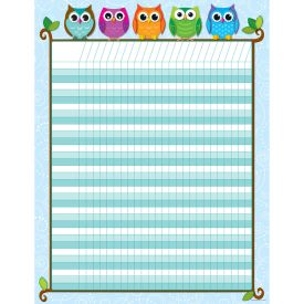 Colourful Owls Incentive Chart