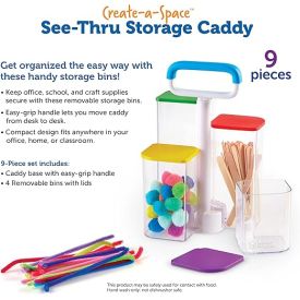 Create-a-space See thru storage Caddy