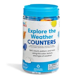 Explore The Weather Counters 72 pieces