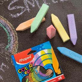 Maped Floor Colored Chalks