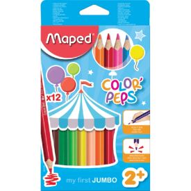 Maped My 1st Jumbo Pencil Colours Pk12