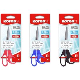 Kores - Office Scissor for Students and Adults 17cm colour vary