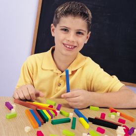 Cuisenaire Rods Multi Classroom Pack Plastic(in 6 trays) 444 rods