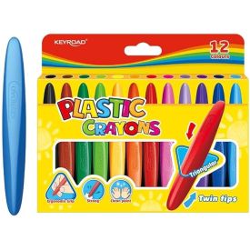 KeyRoad Wax Painting Crayons 12 colours