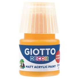 Giotto Decor Acrylic Matt Effect - 25ml Yellow