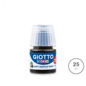 Giotto Decor Acrylic Matt Effect - 25ml Black