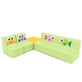 Daycare line - Sofa Set with Square - Fish