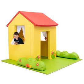 Kindergarten line - Countryside House with Curtains and Mat