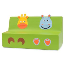 Kindergarten line - Double Seat – Giraffe and Hippo