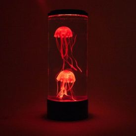 Mini round jelly fish tank